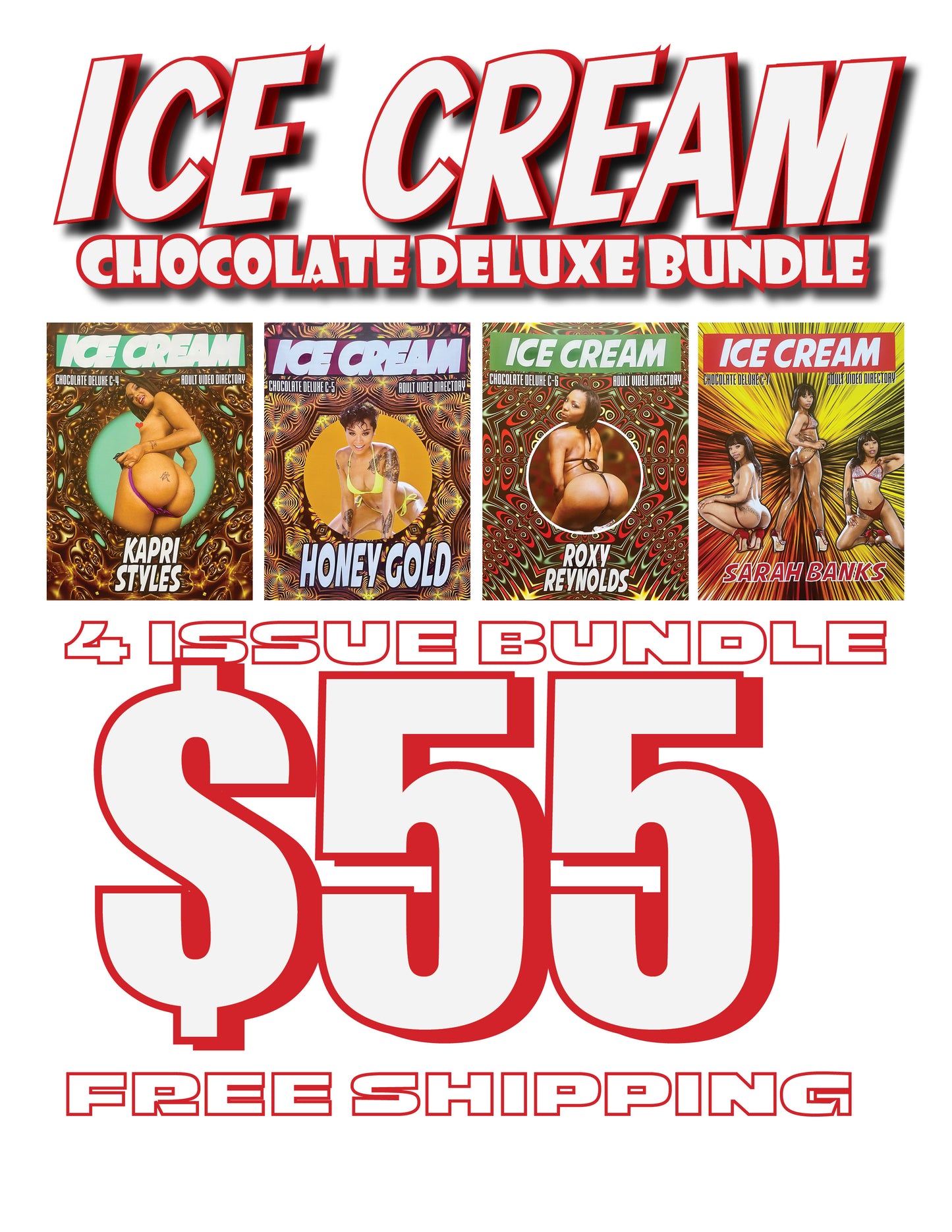 ICE CREAM CHOCOLATE DELUXE BUNDLE (CHOC. DELUXE 4,5,6,7